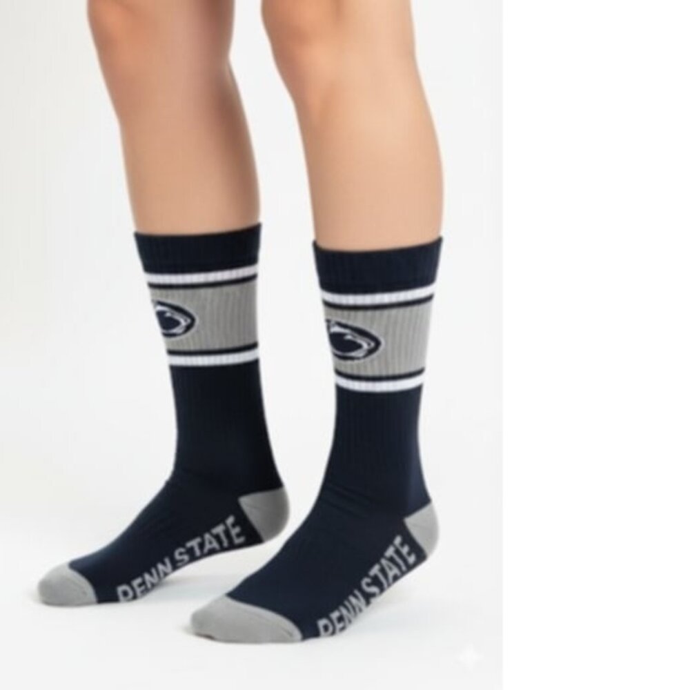 Penn State Nittany Lions Men's Crew Socks NWT Size Large 9/12